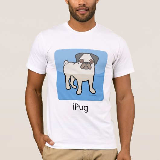 iPug - Fawn T-shirt (Voorkant)