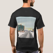 Iqaluit Street Uitzicht T-shirt (Achterkant)