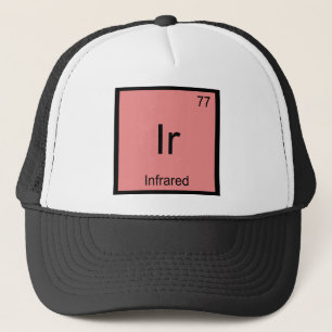 Ir - Infrarood Chemistry Element Symbol Laser T-sh Trucker Pet