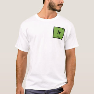 Ir - Irving Texas Scheikunde Periodiek Systeem Sym T-shirt