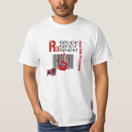 Iraaks Dies - Refuse Resist Revolt T-shirt (Voorkant)