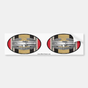 Iraakse actiebadge Euro-Oval Sticker Pair
