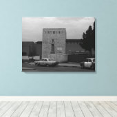  Iraakse museum in Bagdad Canvas Afdruk (Insitu (Houten vloer))