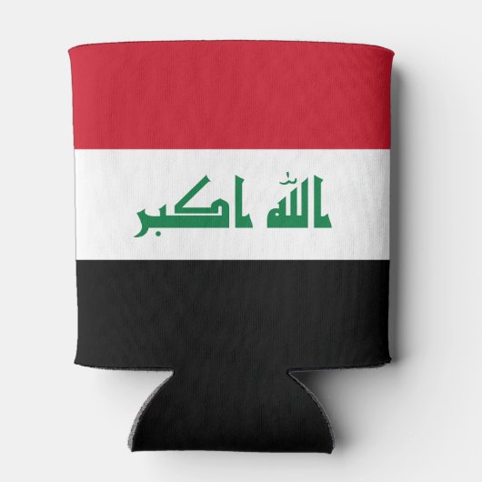 Iraakse vlag blikjeskoeler (Achterkant)