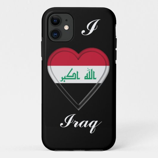 Iraakse vlag Case-Mate iPhone case (Achterkant)