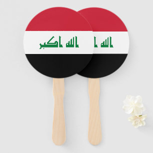 Iraakse vlag handwaaier