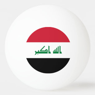 Iraakse vlag pingpongballen