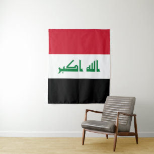 Iraakse vlag wandkleed