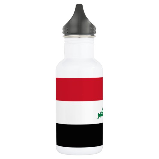 Iraakse vlag waterfles (Links)