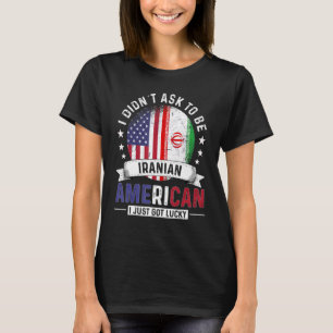 Iraans - Amerikaans land viert pride land ira T-shirt