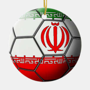 Iraans Soccer Ornament