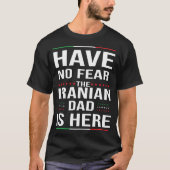 Iraanse vader Iran Perzisch Rijk T-shirt (Voorkant)
