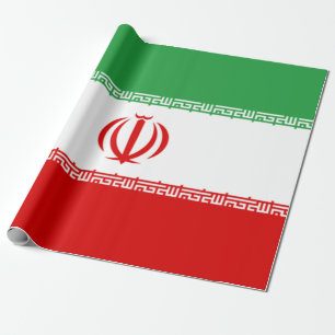 Iraanse vlag (Iran) (Perzisch) Cadeaupapier
