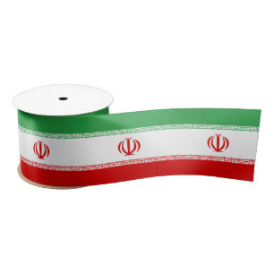 Iraanse vlag & Iran reizen, vakantie/sport Lint