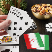 Iraanse vlag pokerkaarten (Insitu)