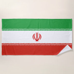 Iraanse vlag strandlaken