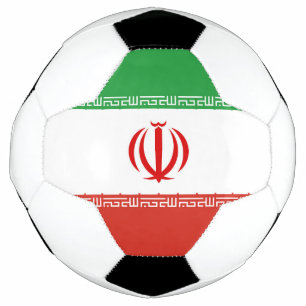 Iraanse vlag voetbal