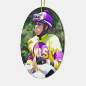 Irad Ortiz Jr. Keramisch Ornament (Links)