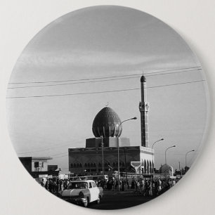 Irak Bagdad Buniya Mosque Ronde Button 6,0 Cm