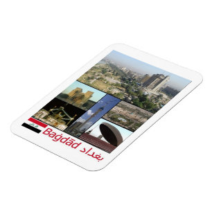 Irak - Bagdad Mosaic - Magnet Magneet