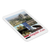 Irak - Bagdad Mosaic - Magnet Magneet (Rechterzijde)