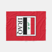 Irak Fleece Deken (Voorkant (Horizontaal))