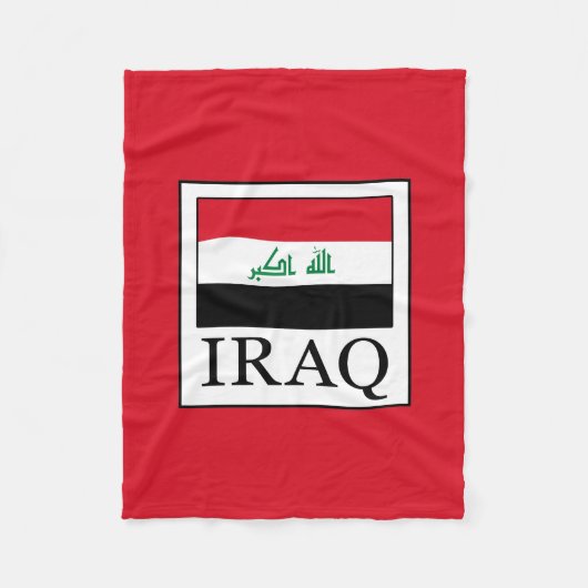 Irak Fleece Deken (Voorkant)