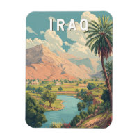 Irak Illustratie Reis Kunst Vintage