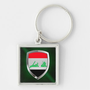 Irak Metallic Emblem Sleutelhanger
