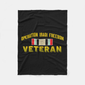 Irak Operatie Iraakse Vrijheid Veteraan Dag gesche Fleece Deken