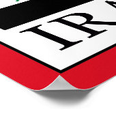 Irak Poster (Hoek)