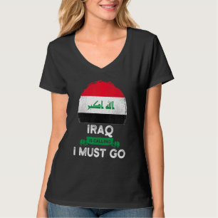 Irak roept, ik moet gaan Iraaks cultureel erfgoed T-shirt