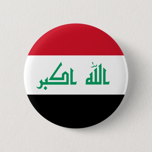 irak ronde button 5,7 cm (Voorkant)