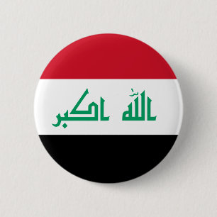 irak ronde button 5,7 cm