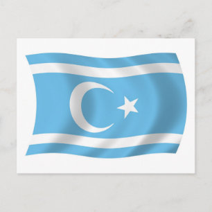Irak-Turks ansichtkaart met vlag Briefkaart
