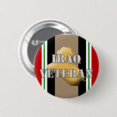 Irak-veteraan Ronde Button 5,7 Cm (Voorkant /achterkant)