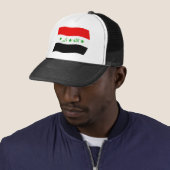 Irak Vlag Hoed Trucker Pet (In situ)