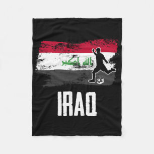 Irak Vlag Jersey Iraaks Voetbalteam Iraaks _1 Fleece Deken