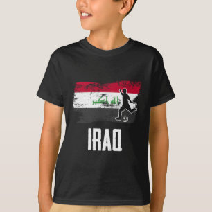 Irak Vlag Jersey Iraaks Voetbalteam Iraaks _1 T-shirt