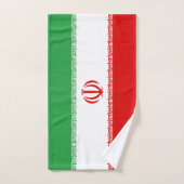 Iran Flag Hand Towel Handdoek (Handdoek)
