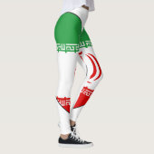 Iran Flag Heart Leggings (Rechts)