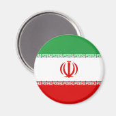 Iran Flag Magnet Magneet (Voorkant / Achterkant)