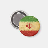 Iran Flag ontwerpmagneet Magneet (Voorkant / Achterkant)