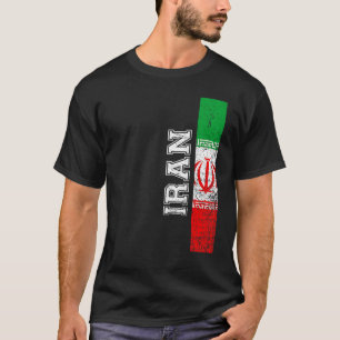 Iran Heritage Pride Country Support Iraanse vlag T-shirt