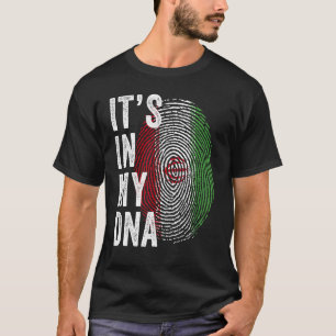 Iran In mijn DNA Cute Iranian Fingerprint Iran T-shirt