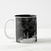 Iran Isfahan moskee Two-Tone Coffee Mok (Links)