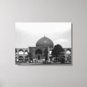 Iran Isfahan shah moskee Canvas Afdruk (Voorkant)