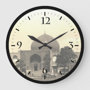  Iran Isfahan shah moskee horloge Grote Klok