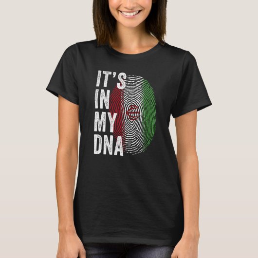 Iran It's In My DNA Cute Iranian Fingerprint Iran T-shirt (Voorkant)