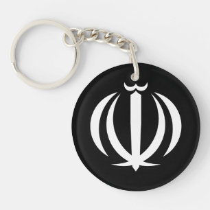Iran land vlag symbool embleem wapen sleutelhanger